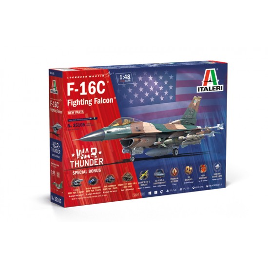 1/48 F-16C Fighting Falcon [WAR THUNDER]