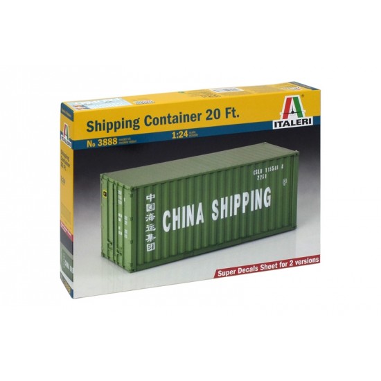 1/24 Shipping Container 20 Ft.