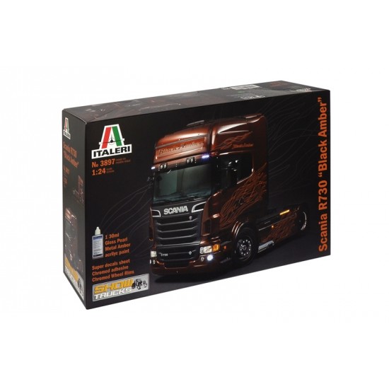 1/24 SCANIA R730 ''BLACK AMBER''