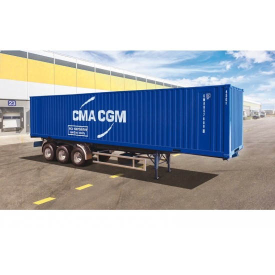 1/24 40' Container Trailer