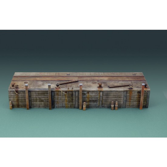 1/35 Long Dock Section for Mooring Ship