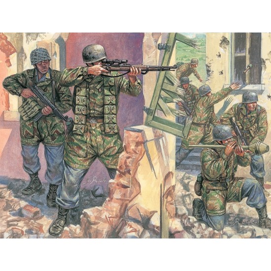1/72 WWII German Paratroopers