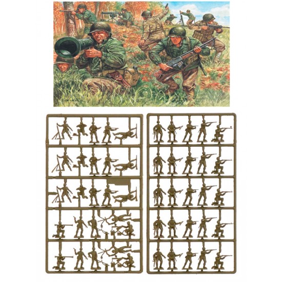 1/72 WWII American Infantry
