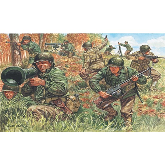 1/72 WWII American Infantry