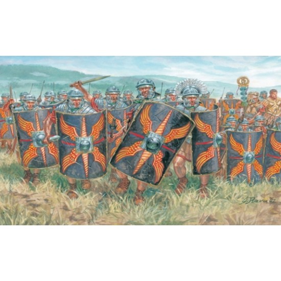 1/72 Roman Infantry in Julius Caesar's War (35 Figures)