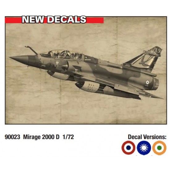 1/72 Dassault Mirage 2000 D Multirole Fighter