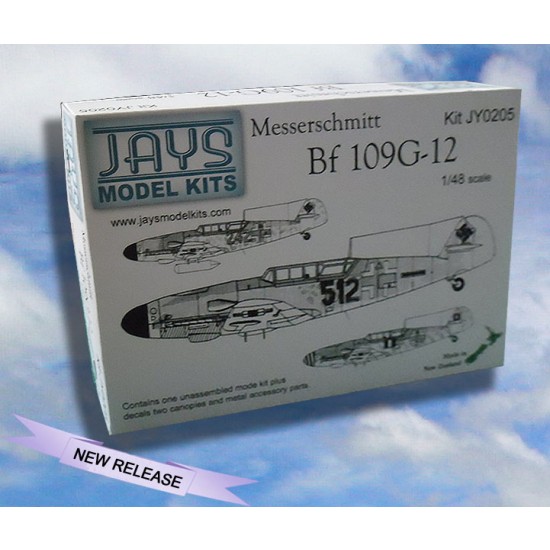 1/48 Messerschmitt Bf109 G-12 (Three decal options)