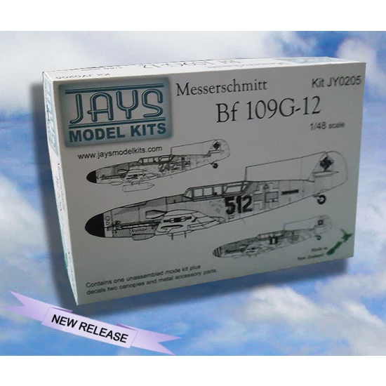 1/48 Messerschmitt Bf109 G-12 (Three decal options)
