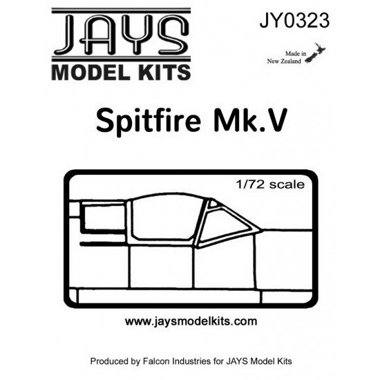 1/72 Spitfire Mk.5 Vacuum Form Canopy 