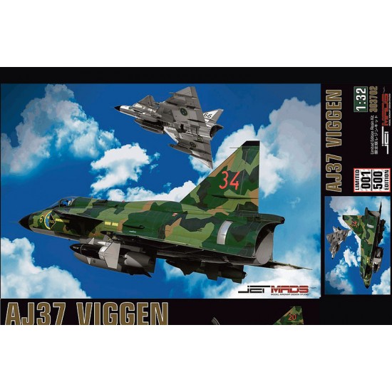 1/32 Saab AJ37 Viggen Multirole Combat Aircraft