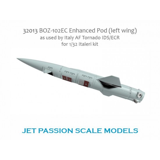 1/32 Italian Tornado BOZ-102EC Enhanced Pod (Left Wing) for Italeri kits