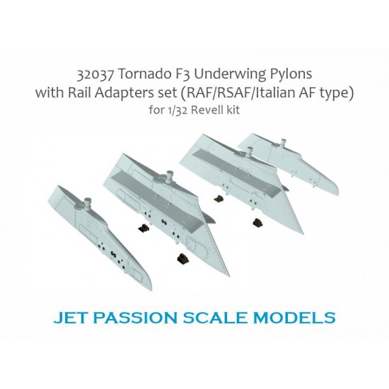 1/32 Tornado F3 Underwing Pylons w/Railadapters Set for Revell kits