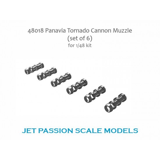 1/48 Tornado Cannon Muzzle (6pcs)