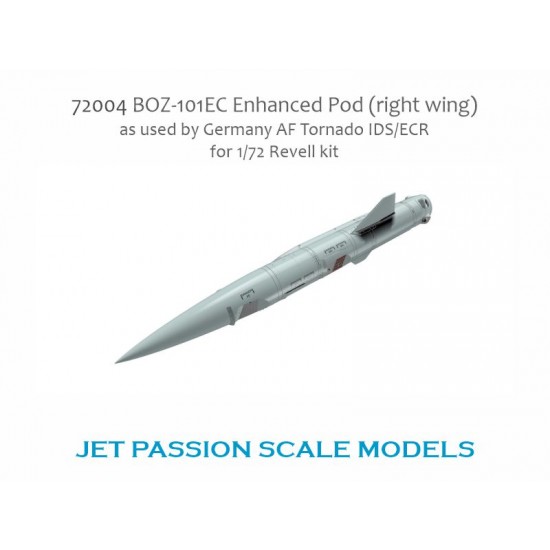 1/72 German Tornado BOZ-101EC Enhanced Pod (Right Wing) for Revell kits