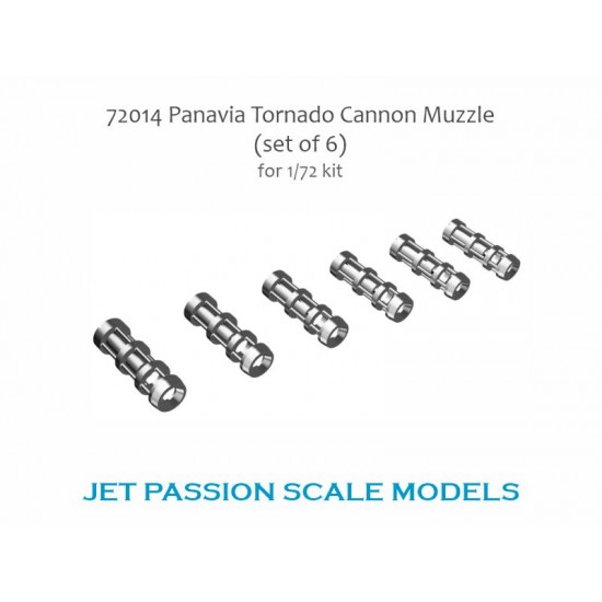 1/72 Tornado Cannon Muzzle (6pcs)