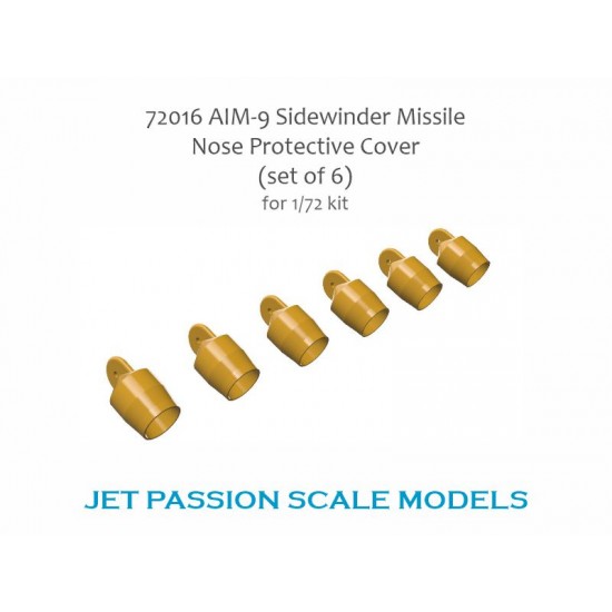 1/72 AIM-9 Sidewinder Missile Nose Protective Cap (6pcs)