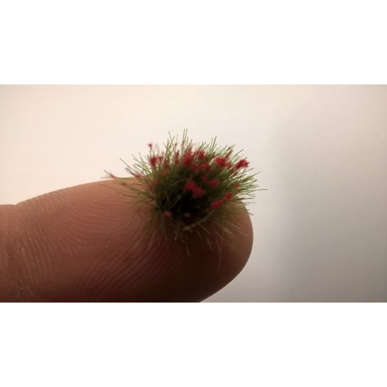 1/87 -1/35 Red Flowering Tufts