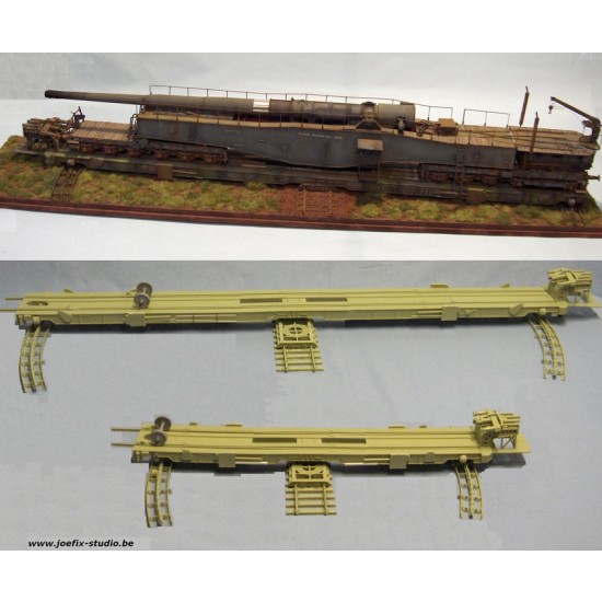 1/35 Vogele Schwenkbahnbettung