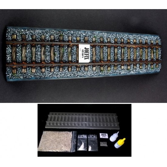 1/35 German/European Straight Track (length: 365mm)