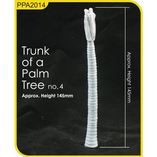 Palm Tree Trunk set No.4 - Approx. Height 145mm (Unpainted Resin kit)