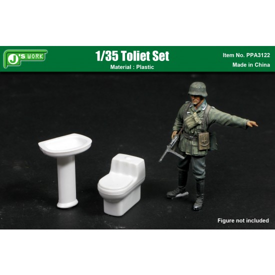 1/35 Toliet Set (Plastic)