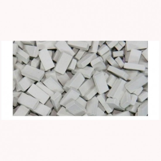 thumbnail interactive-video image 1 of Juweela 1:24 Scale Ceramic Bricks For Model Railway Dioramas - Choose 200, 400, Or 800 Pieces 1 of 5