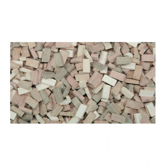 1/35, 1/32 Bricks - Terracotta Mix (Material: Ceramic) 500pcs