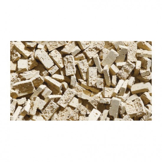 1/32 1/35 Clay Bricks /W Straw Filling Dark Beige (400pcs)