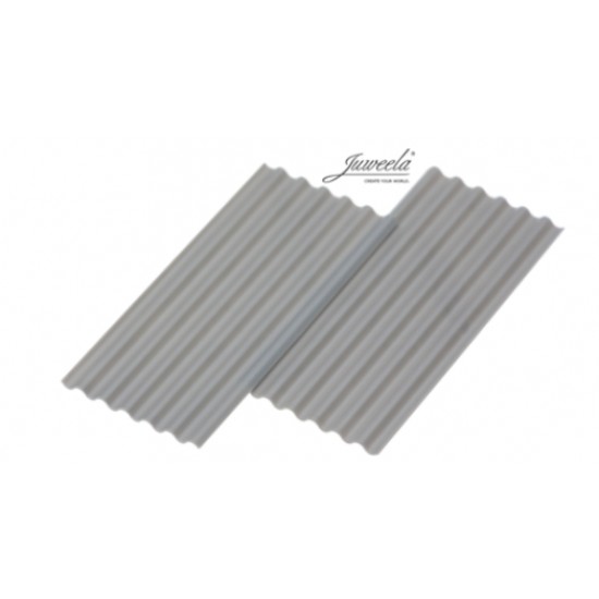 1/35, 1/32 Corrugated Iron Roof Sheeting (6-Wave Plate) - Opal (Plastic) 6pcs