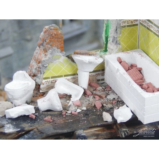 1/35 Bathroom Debris (Ceramic)