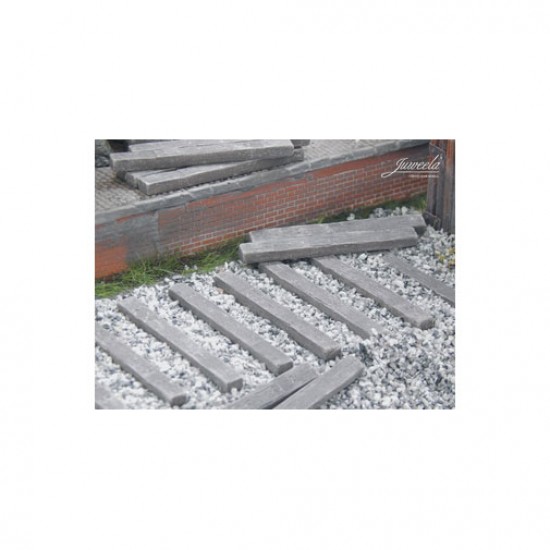 1/45 Old Railway Thresholds Wood (25pcs)