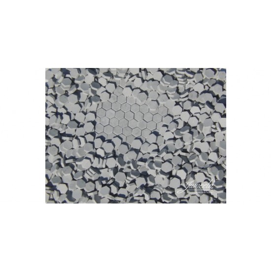 1/45 1/50 Pavers Hexa Dark Grey, 1000x