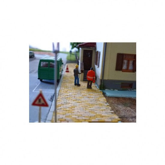 1/87 (HO scale) Street Pavers Beige Mix (5000pcs)