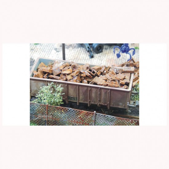 1/87 (HO scale) Industrial Scrap Rusty (25g)