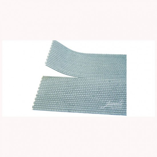 1/87 (HO scale) Flexyway Plates 40X40 Dark Grey (1 Segm.)