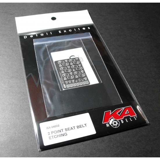 1/24 2 Point Seat Belt Photo-Etched Set