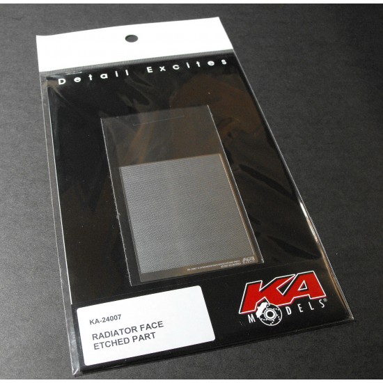 1/24 Photo-etched Radiator Face (Stainless Steel)