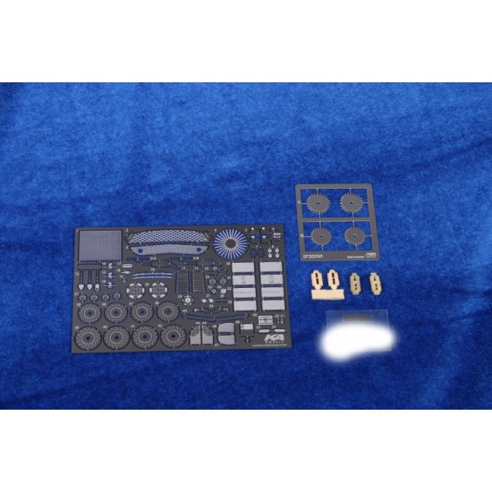 1/24 Mustang Shelby GT500KR Detail-Up Set for Revell kit (PE+White Metal+Metal Stickers)