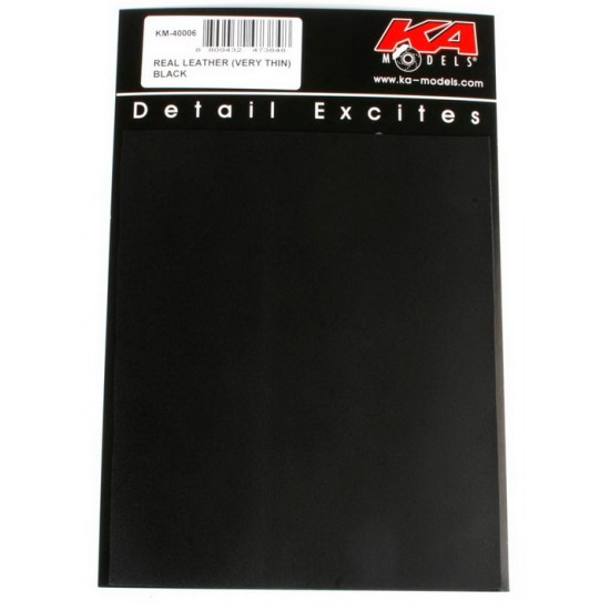 Real Leather (very thin) - Black