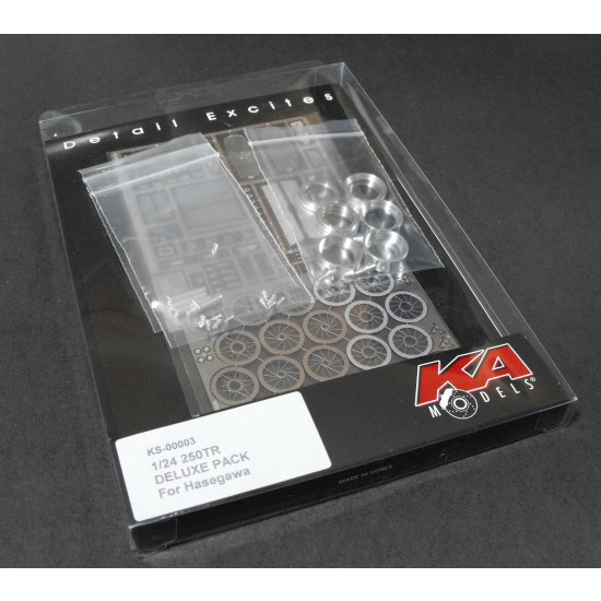 Detailed Upgrade set for 1/24 Ferrari 250 Testarossa for Hasegawa kit
