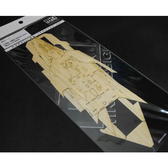 1/350 HMS Hood Wooden Deck for Trumpeter kit