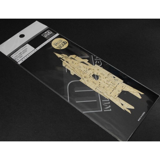 1/700 HMS Hood 1941 Wooden Deck for Trumpeter kit