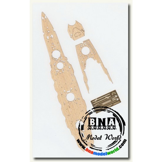 1/700 Yamashiro Wooden Deck for Aoshima kit