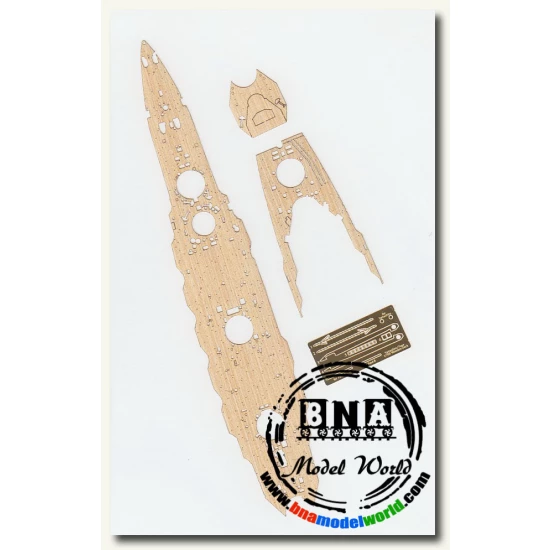 1/700 Yamashiro Wooden Deck for Aoshima kit