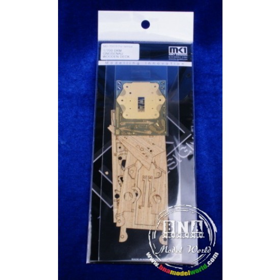 1/700 Gneisenau Wooden Deck (for Tamiya)