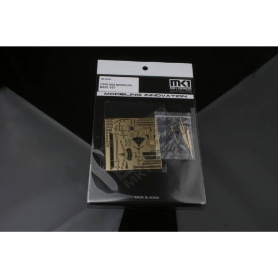 1/200 USS Missouri BB-63 Battleship Mast Detail Set for Trumpeter kit