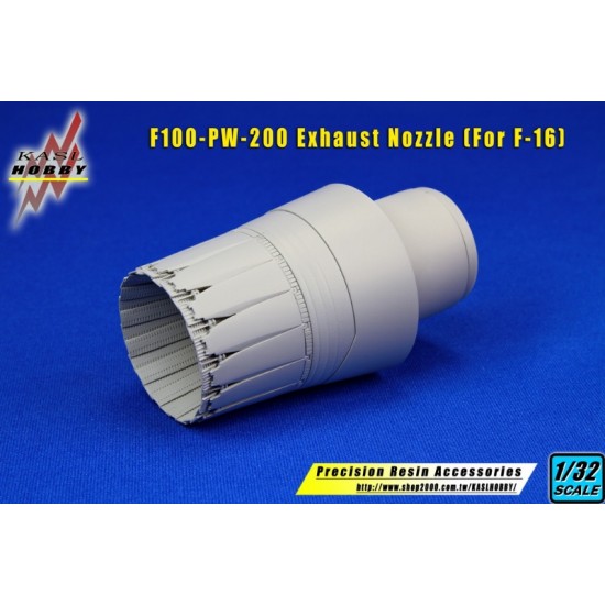 1/32 F-16 F100-PW-200/220 Exhaust Nozzle for Academy kits