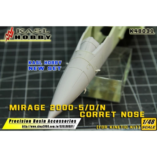 1/48 Mirage 2000-5 D/N Correct Nose for Kinetic kits