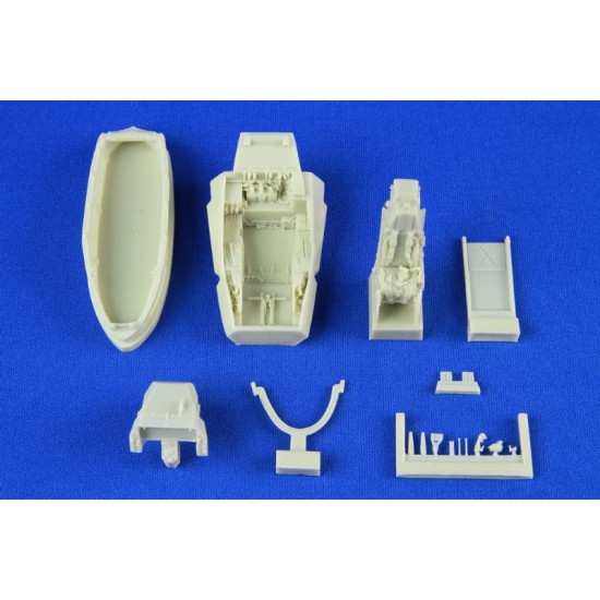 1/48 F-35A Lightning II Cockpit Set for Kitty Hawk kits