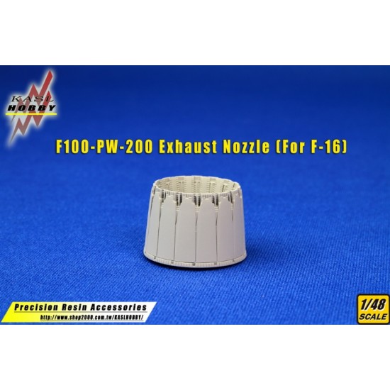 1/48 F-16 F100-PW-200/220 Exhaust Nozzle for Hasegawa kits